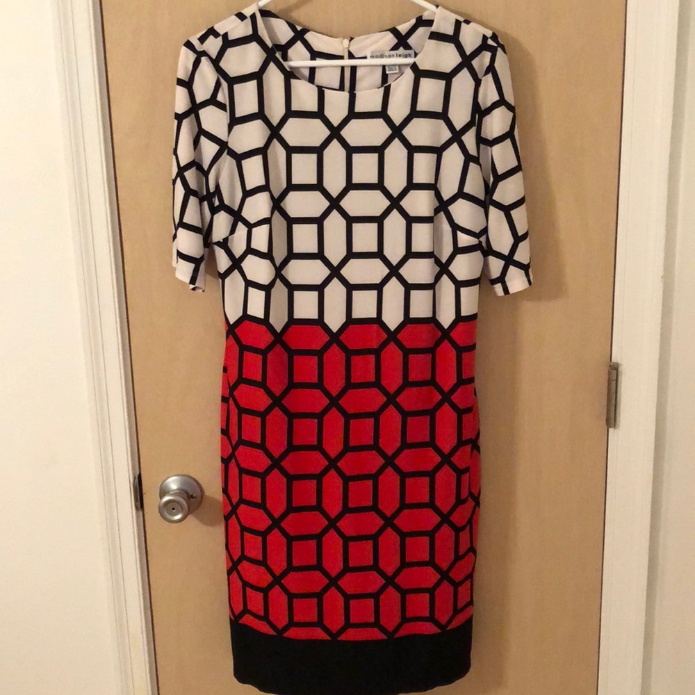 Short sleeved dress, worn once